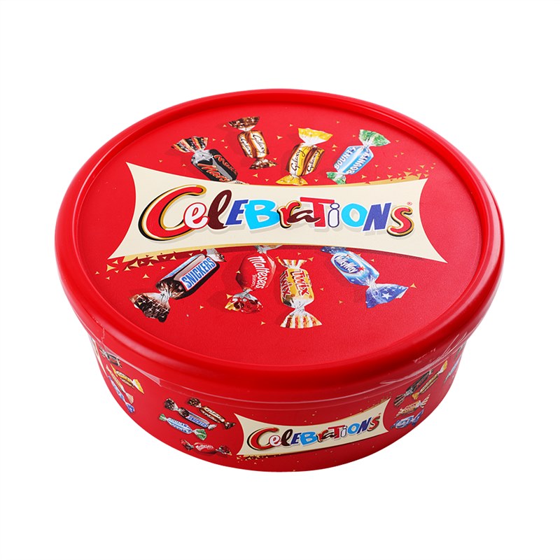 Mars red pot chocolate assorted sugar